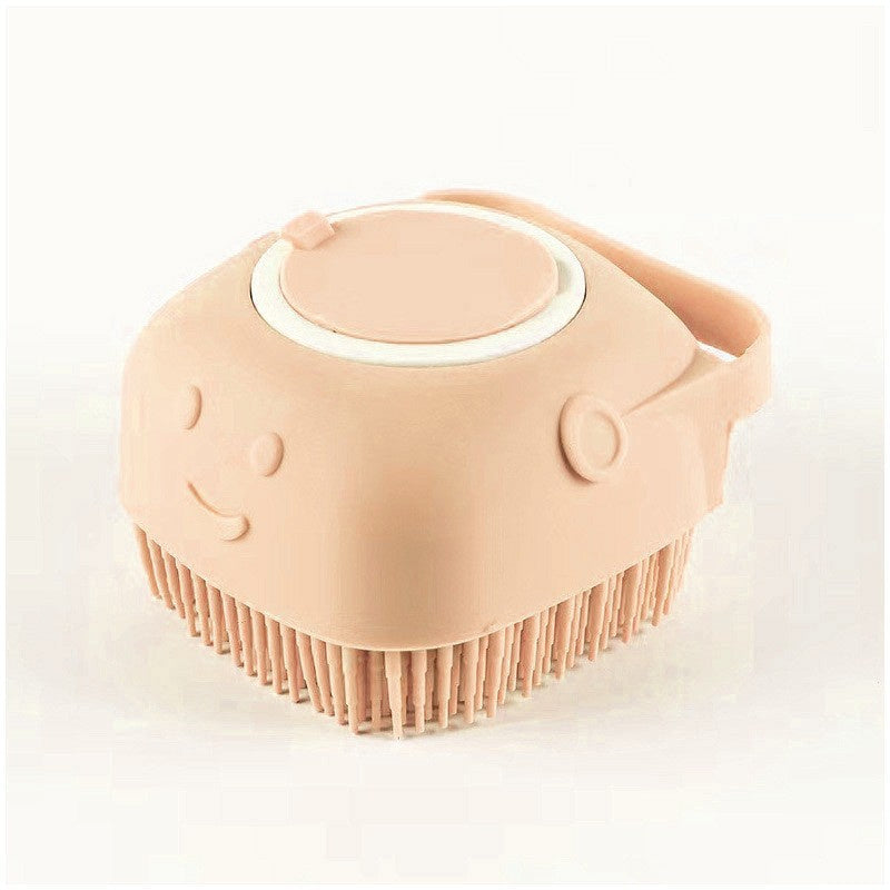 Pet Bath Brush for Dogs &Cats-Soft Silicone Shampoo Massager